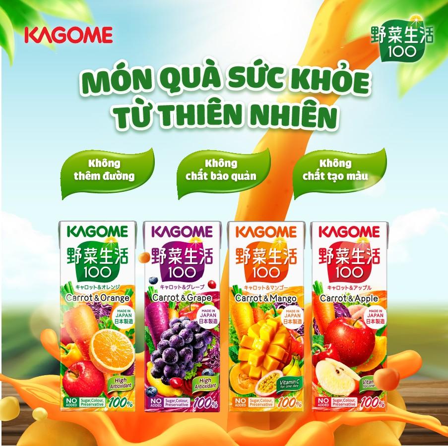 Nước ép rau củ quả KAGOME - Thức uống dinh dưỡng cho người bận rộn- Ảnh 2.