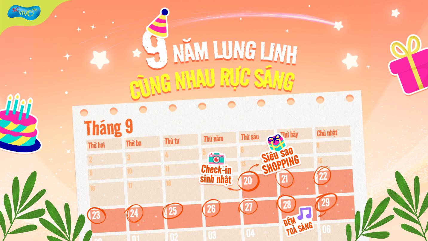 Tận hưởng chuỗi hoạt động thú vị mừng sinh nhật SC VivoCity 9 tuổi- Ảnh 3.