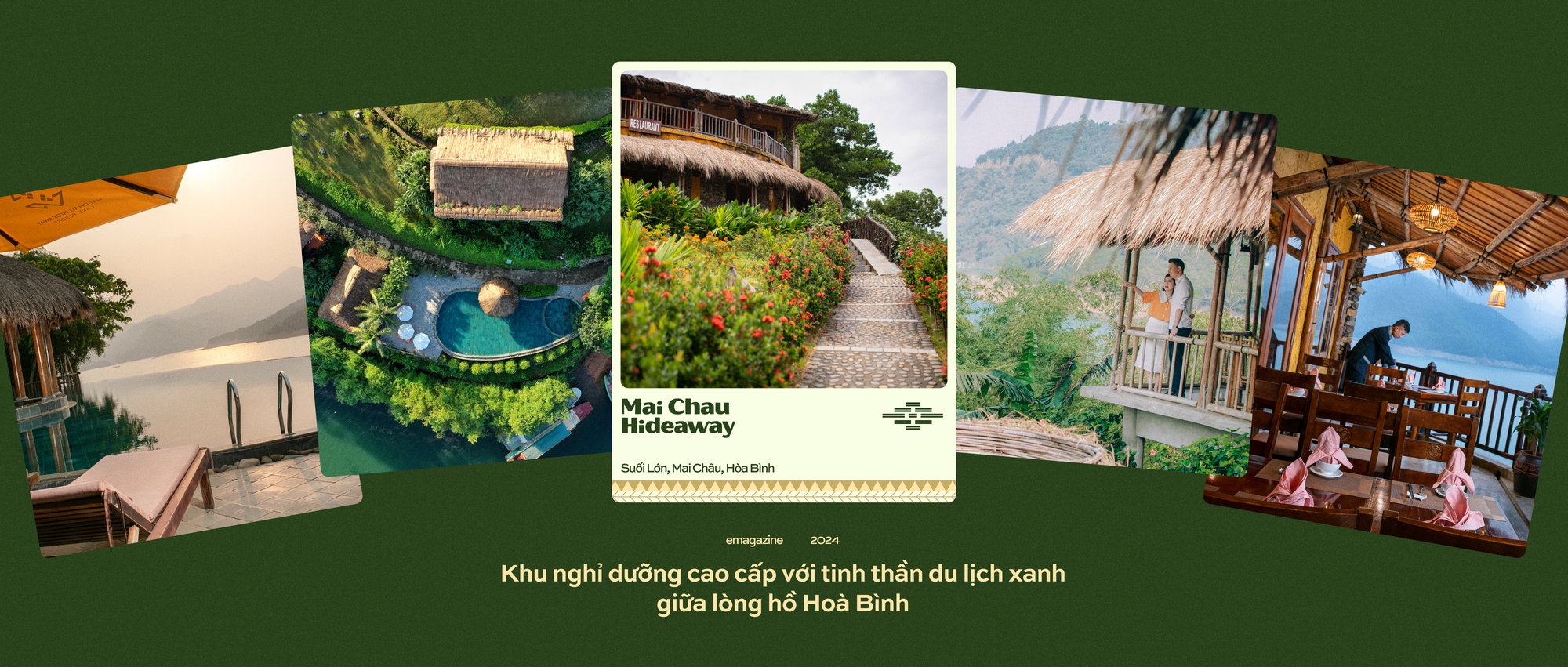 Thiên nhiên Tây Bắc, văn hoá bản địa và tinh thần Hideaway trong khu nghỉ dưỡng sinh thái xanh giữa lòng hồ Hoà Bình- Ảnh 1.