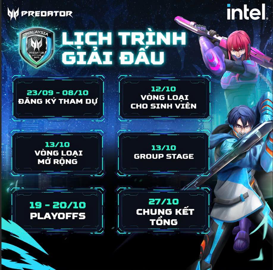 Giải đấu Predator League 2025 và vòng loại chính thức tại Việt Nam bắt đầu- Ảnh 2.