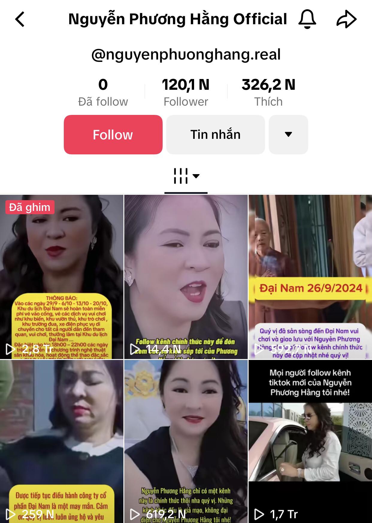 Bà Nguyễn Phương Hằng xuất hiện trên kênh Tiktok mới, hẹn livestream hát cho mọi người nghe- Ảnh 1.