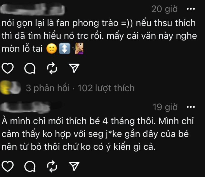 Sau loạt phốt phát ngôn tục tĩu, một bộ phận fan của rapper mang tiếng “phông bạt” đồng loạt “quay xe”- Ảnh 5.