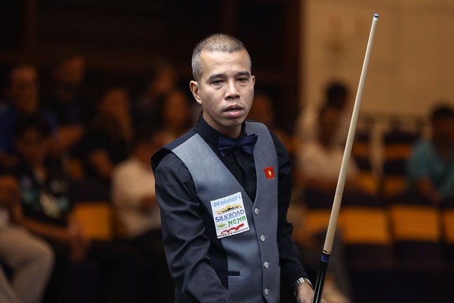 Cơ thủ Việt Nam áp đảo ở giải Billiards Carom 3 băng Vô địch thế giới 2024- Ảnh 1.