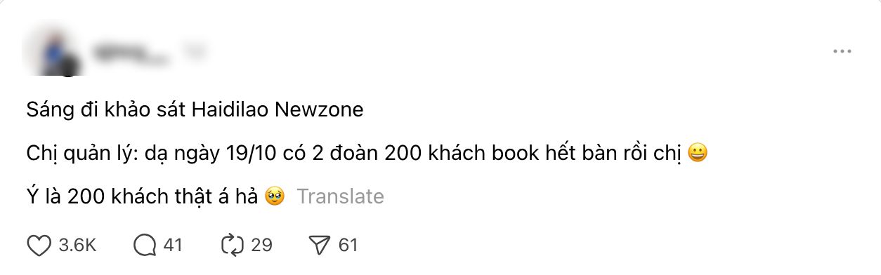 Một loạt chi nhánh Haidilao kín khách ăn đêm vì lý do không ngờ- Ảnh 1.