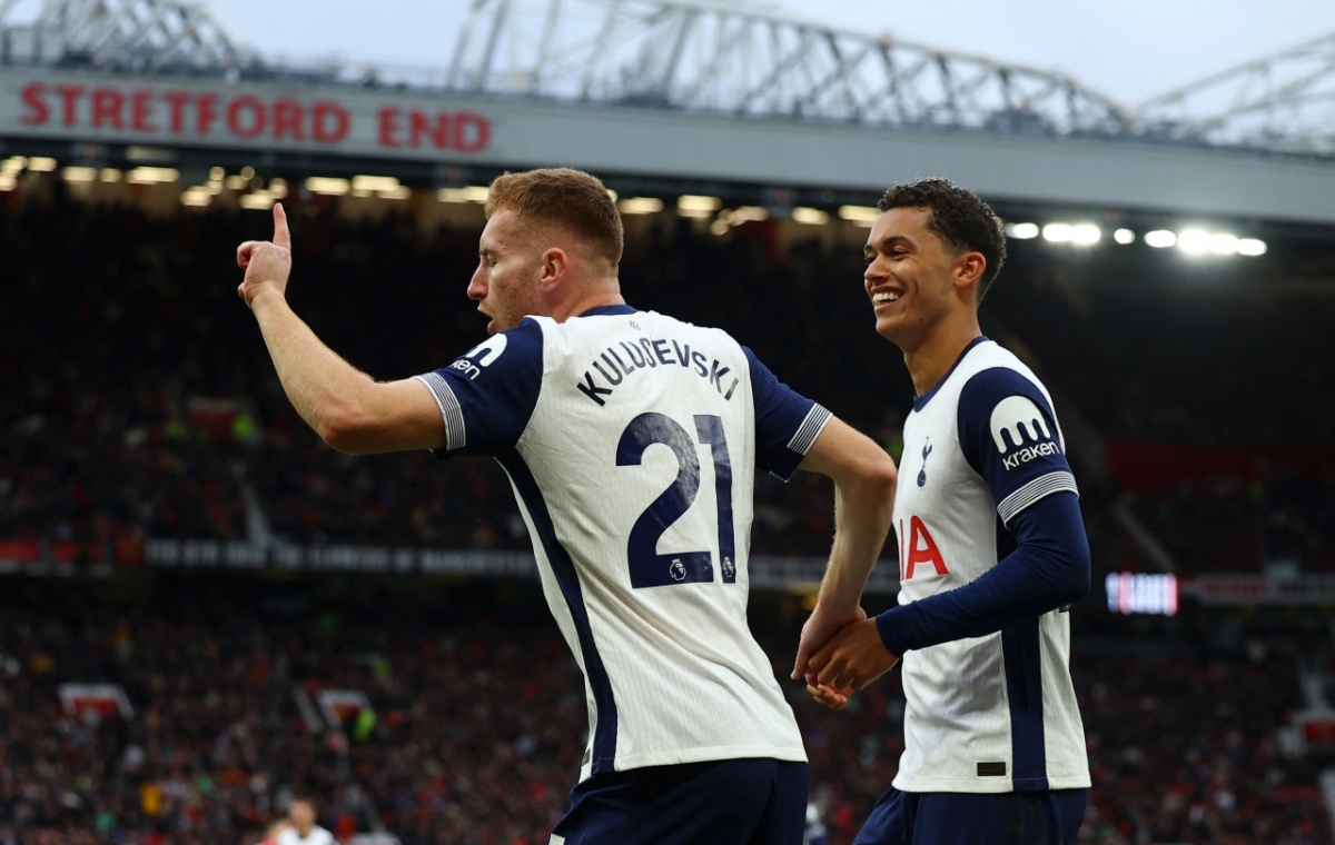 Kết quả vòng 6 Ngoại hạng Anh: Bruno nhận thẻ đỏ, MU thua thảm trước Tottenham- Ảnh 20.