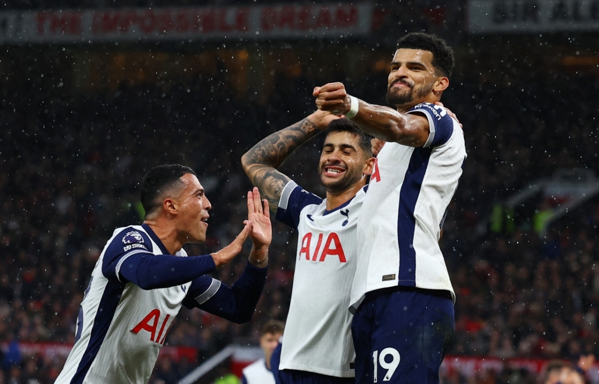 Kết quả vòng 6 Ngoại hạng Anh: Bruno nhận thẻ đỏ, MU thua thảm trước Tottenham- Ảnh 22.