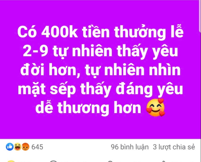 Được thưởng lễ 400.000 đồng/người, 42.000 công nhân rất phấn khởi- Ảnh 2.