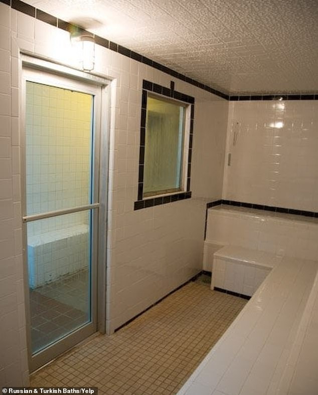 Inside the public bathhouse Diddy frequents