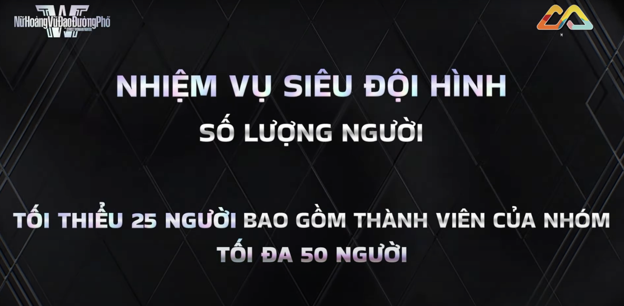 Nhiệm vụ Siêu đội hình là thử thách tiếp theo dành cho 5 nhóm nhảy