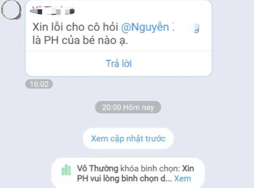 Cô giáo xin ủng hộ tiền mua laptop lên tiếng: Không "dỗi" phụ huynh, tạo bình chọn để có cớ từ chối?- Ảnh 2.