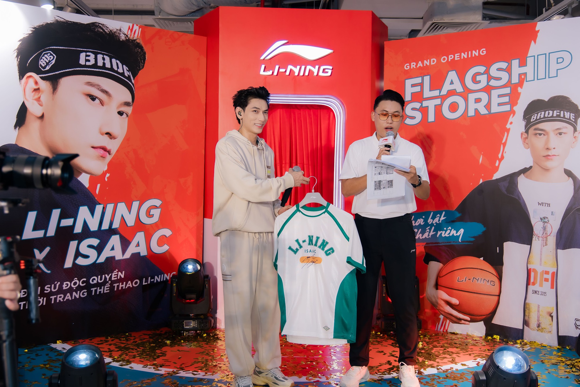 Li-Ning cùng Đại sứ thương hiệu Isaac “bùng nổ” chất riêng, thổi bùng tinh thần thể thao- Ảnh 5.