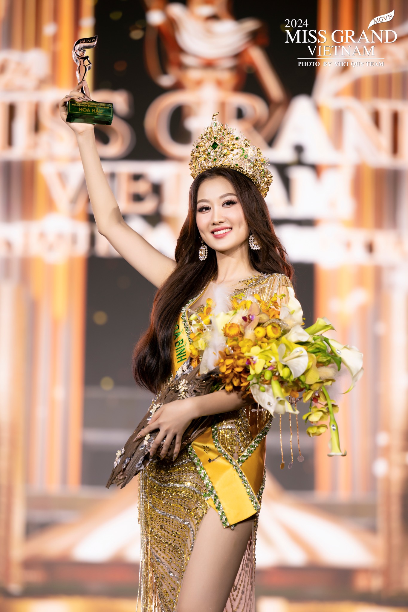 Sau 1 tháng đăng quang Miss Grand Vietnam trong chỉ trích, Hoa hậu Quế Anh hiện ra sao?- Ảnh 1.