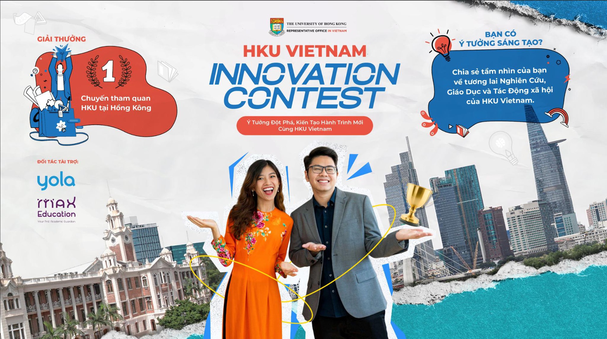 REIvolution Ideas: HKU Vietnam Innovation Contest  “gây sốt” với giải thưởng đặc biệt là một chuyến đi Hồng Kông (Trung Quốc)- Ảnh 1.