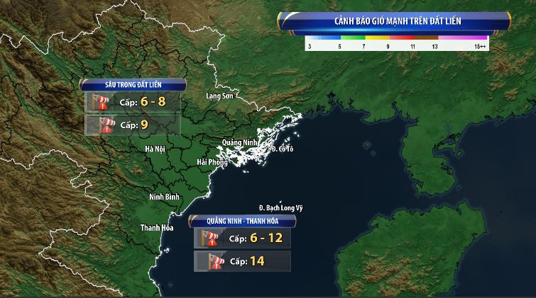 CẬP NHẬT: Bão số 3 gây mưa dông cho khu vực Thanh Hóa đến Quảng Bình- Ảnh 3.