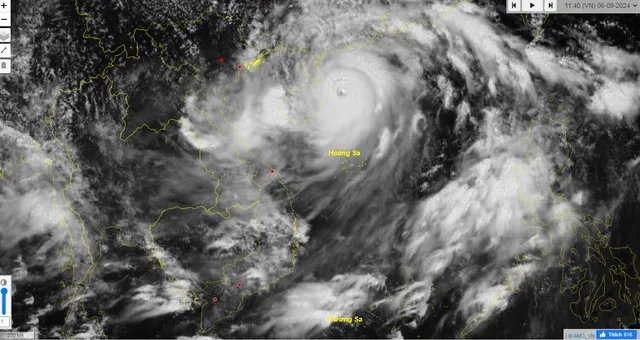 Tin bão số 3 Yagi mới nhất: Giật cấp 17, cách Quảng Ninh khoảng 510km- Ảnh 1.