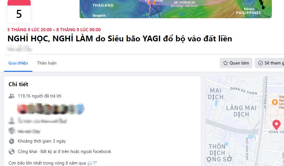 Hơn 100.000 người tham gia nhóm nghỉ học, nghỉ làm do siêu bão Yagi: Dân công sở tiết lộ nỗi lo ngay lúc này- Ảnh 1.