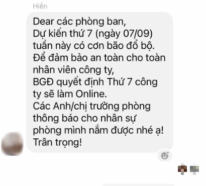 Hơn 100.000 người tham gia nhóm nghỉ học, nghỉ làm do siêu bão Yagi: Dân công sở tiết lộ nỗi lo ngay lúc này- Ảnh 6.