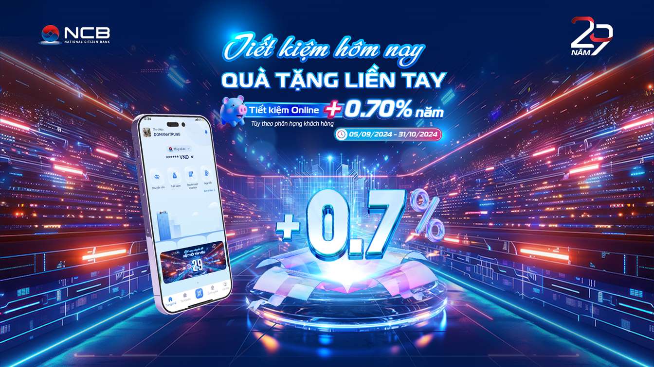 NCB tung "cơn mưa ưu đãi" mừng kỷ niệm 29 năm thành lập- Ảnh 1.