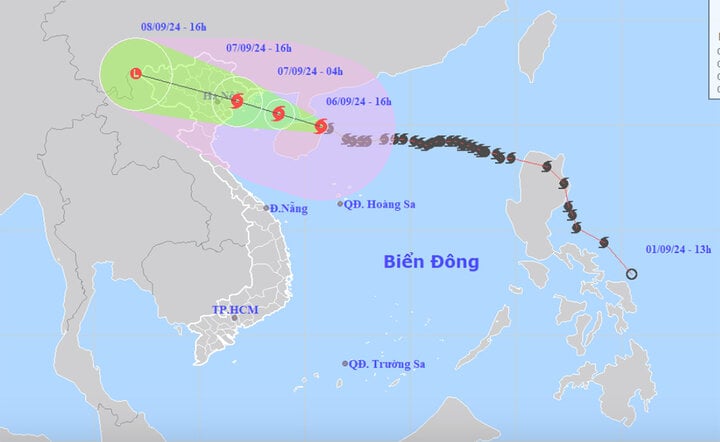 Chuyên gia: Yagi là siêu bão cường độ mạnh nhất trong 30 năm nay trên Biển Đông- Ảnh 1.