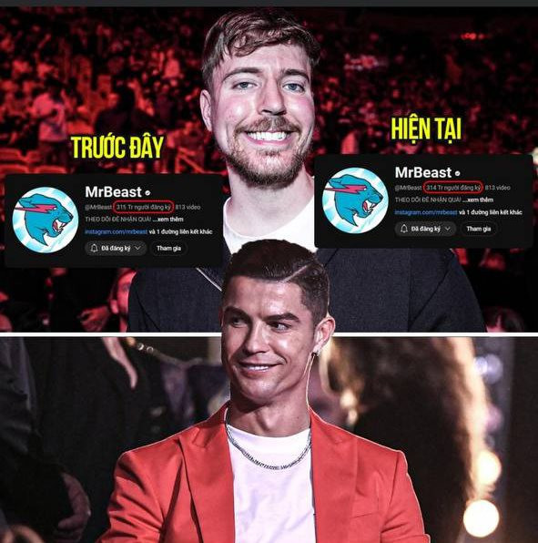 Làm điều "dại dột" với Ronaldo, YouTuber số một thế giới bị hàng triệu người bỏ theo dõi- Ảnh 2.