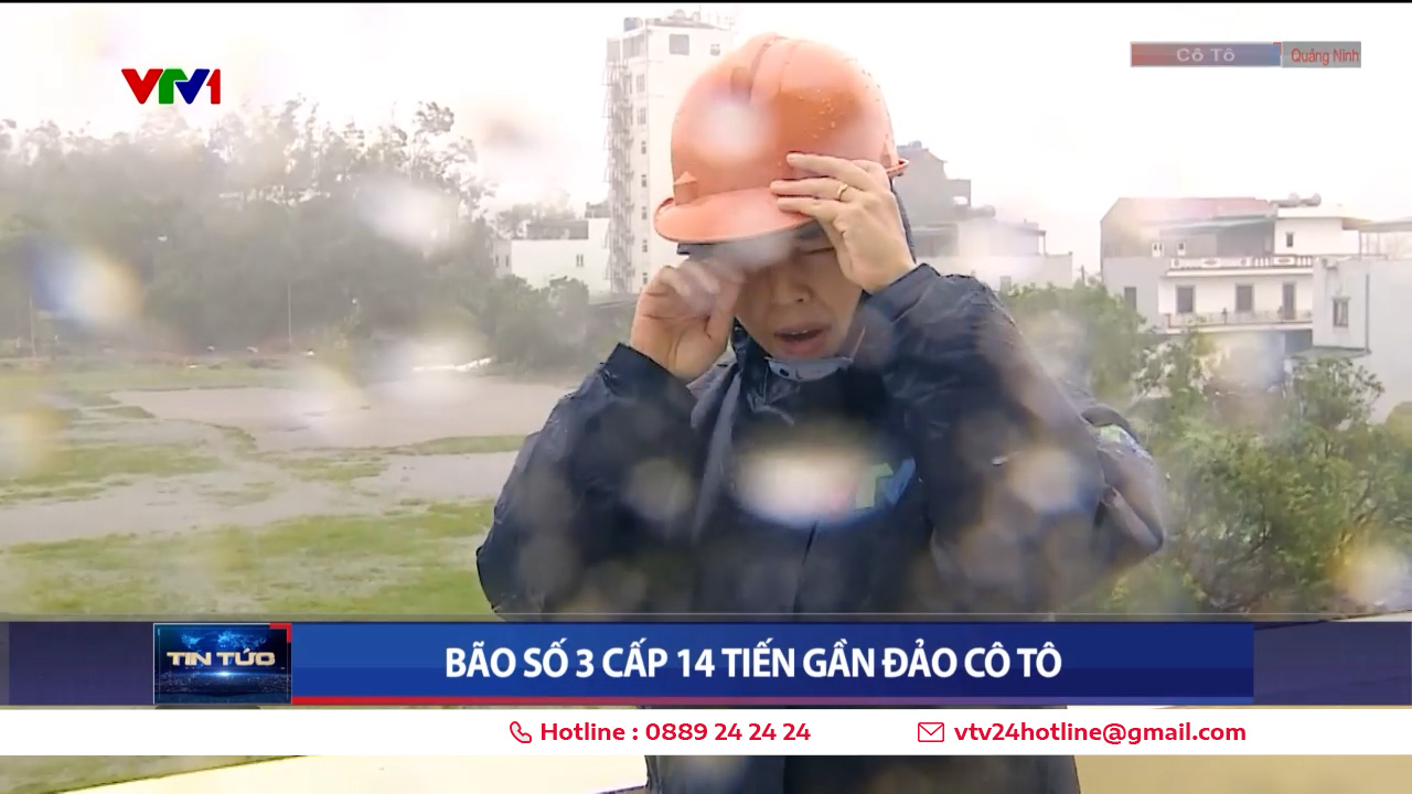 Chân dung nữ phóng viên VTV bám trụ ở đảo Cô Tô, dũng cảm tác nghiệp giữa bão Yagi- Ảnh 2.