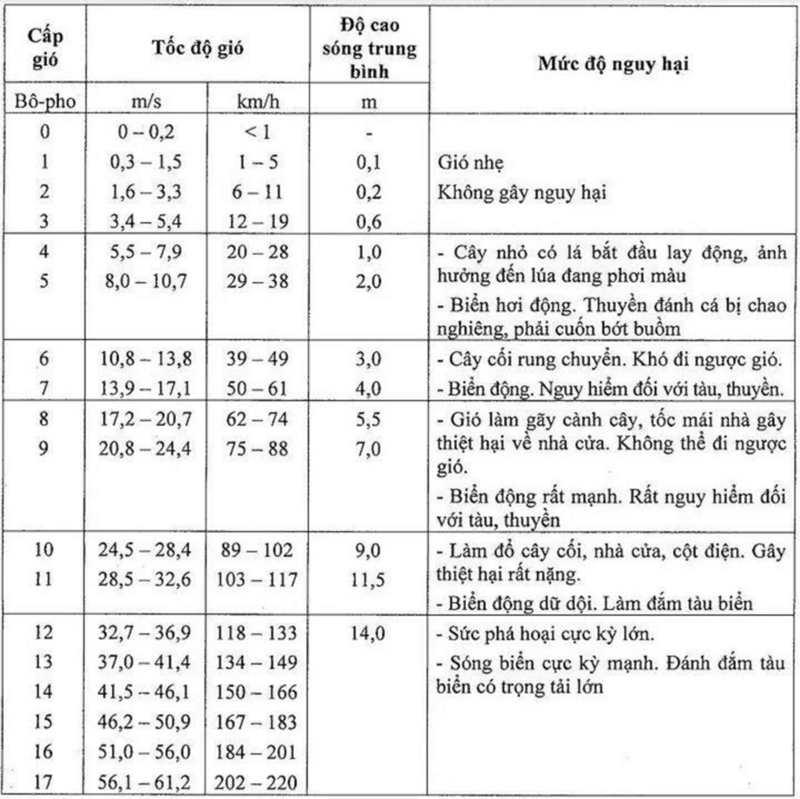 Bão cấp 14, giật cấp 17 nguy hiểm thế nào?- Ảnh 2.