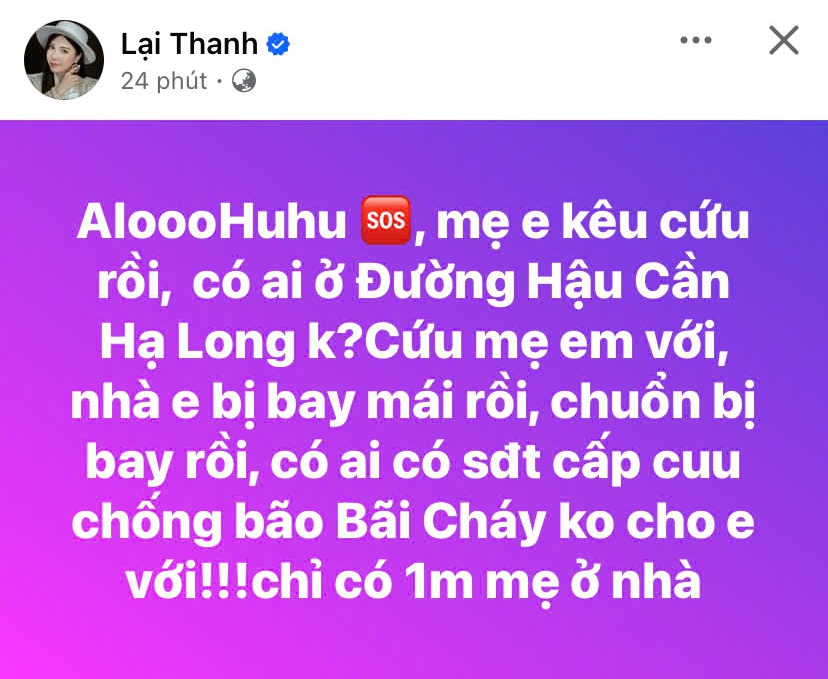 Sao nam Vbiz lo lắng vì mất liên lạc với gia đình tại Hạ Long giữa cơn bão số 3- Ảnh 4.