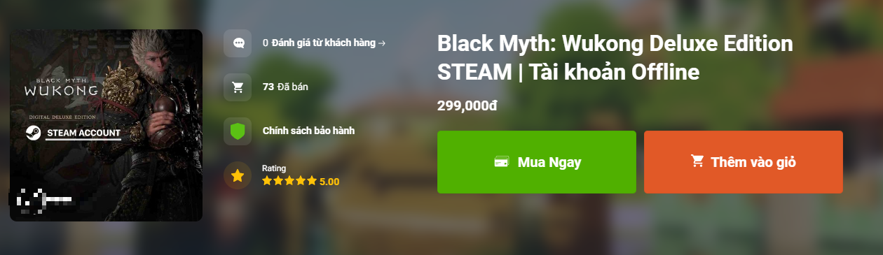 Game thủ Việt đua nhau mua Black Myth: Wukong "offline" với mức giá... siêu rẻ- Ảnh 2.