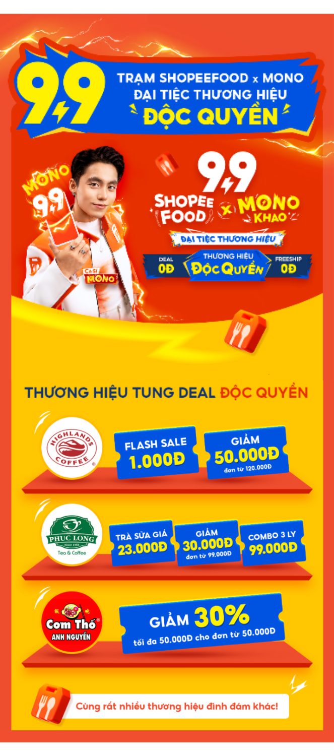 ShopeeFood “mách kế” cho fan của Mono cách đi tìm tình yêu thành công với “Đại tiệc siêu deal”- Ảnh 2.