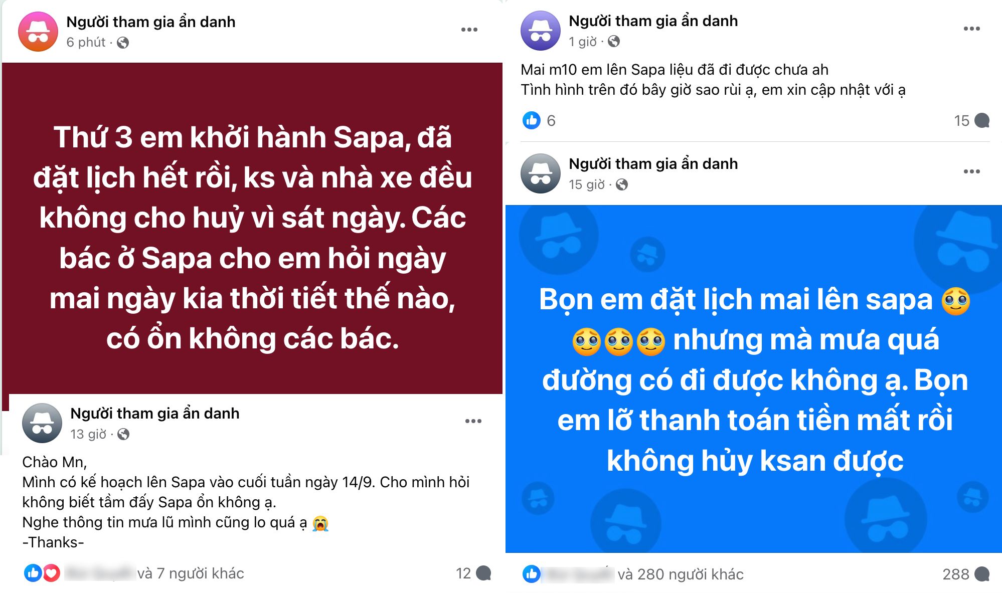 Nhiều du khách đặt lịch đi Sa Pa giữa thời điểm mưa bão, dân tình tha thiết ngăn cản- Ảnh 1.