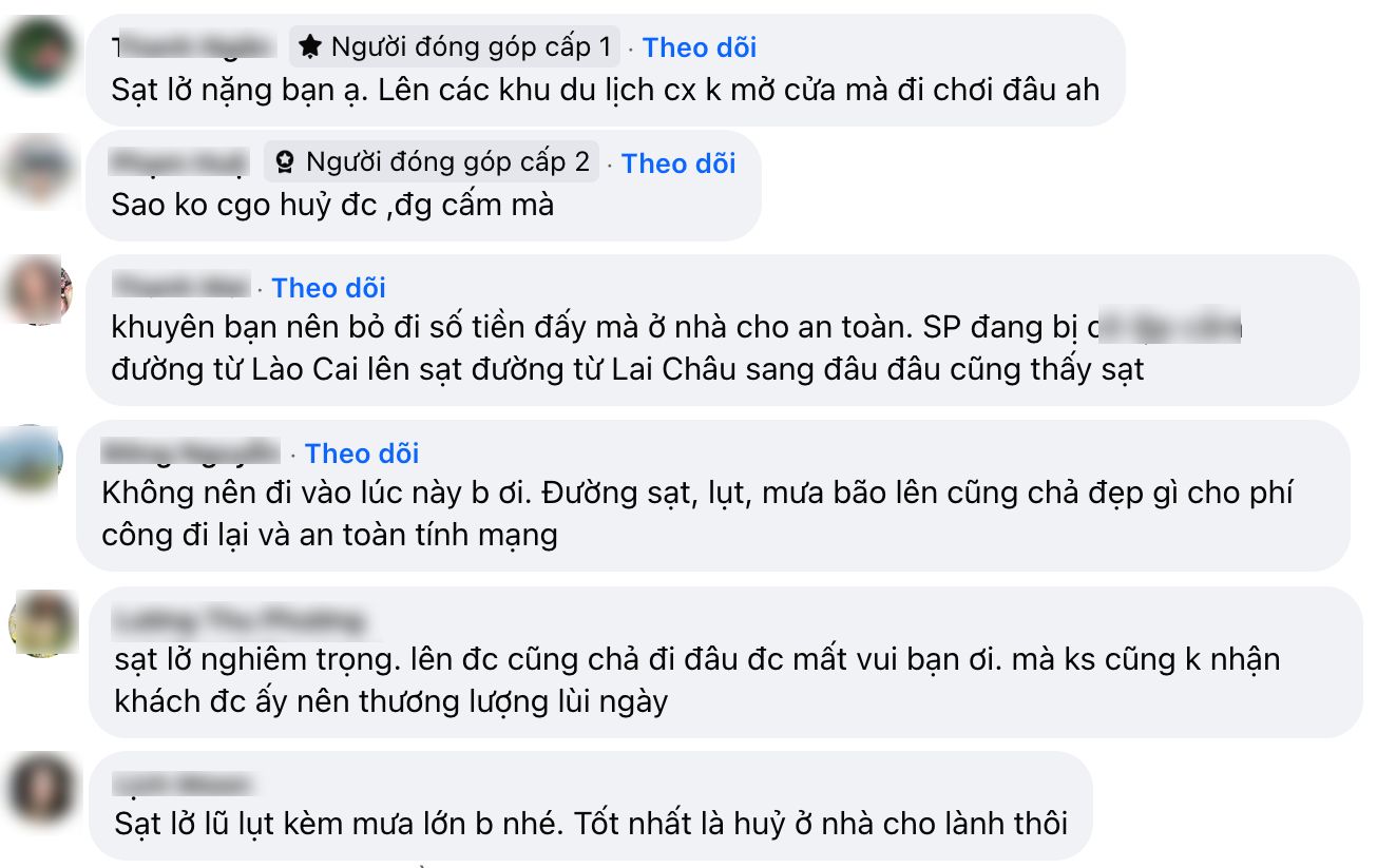 Nhiều du khách đặt lịch đi Sa Pa giữa thời điểm mưa bão, dân tình tha thiết ngăn cản- Ảnh 2.