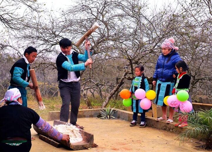 Độc đáo ngày Tết sớm hơn cả nước một tháng của người Mông nơi cuối trời Tây Bắc- Ảnh 3.