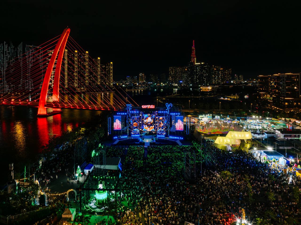 Không chỉ có đêm countdown hoành tráng, CITY TẾT FEST còn là thiên đường ăn chơi đích thực để đón chào năm mới- Ảnh 1.