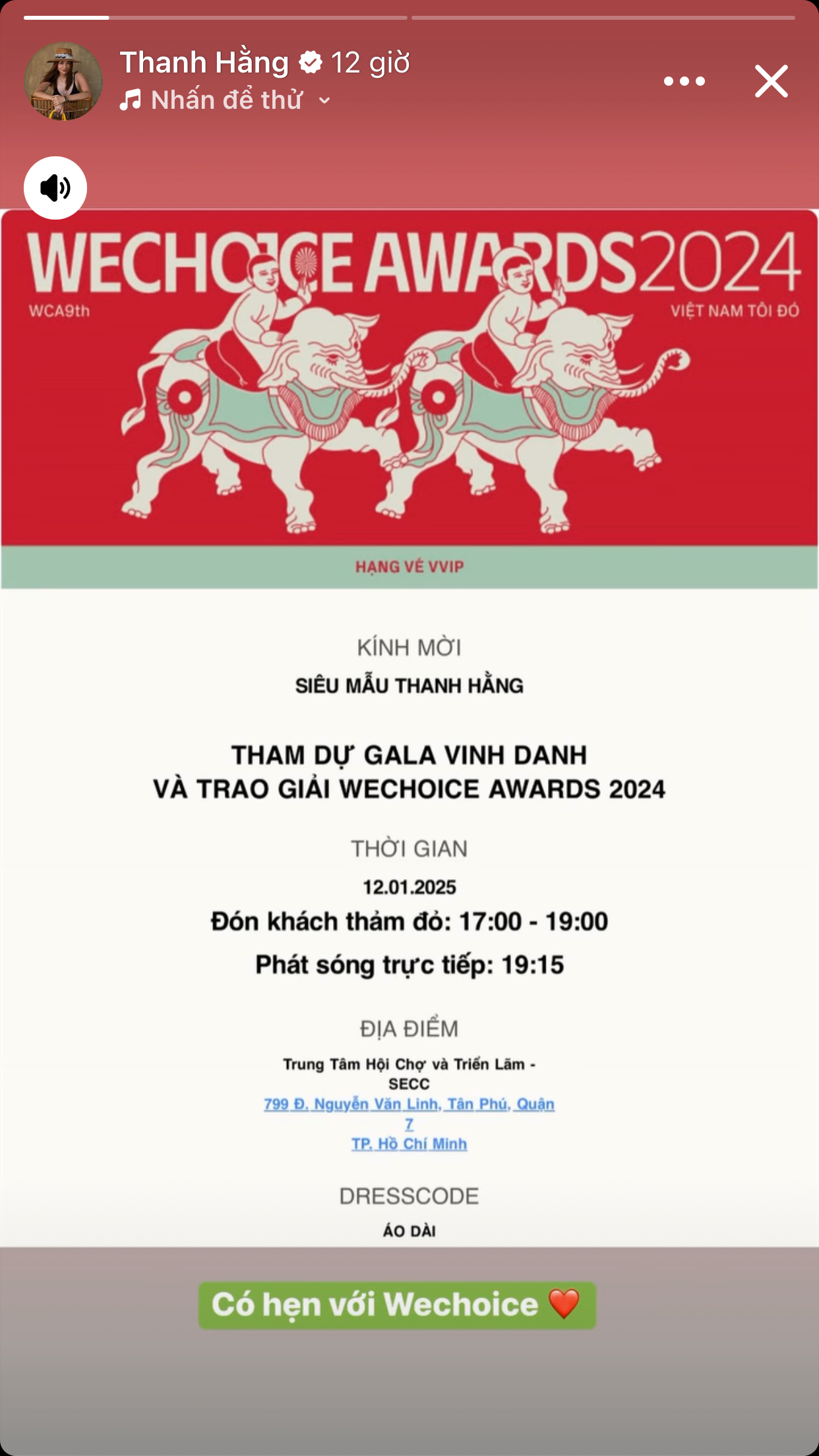 Cập nhật nóng trước thềm WeChoice Awards 2024: Thanh Hằng, Chi Pu, Nhã Phương và dàn sao rộn ràng check-in,