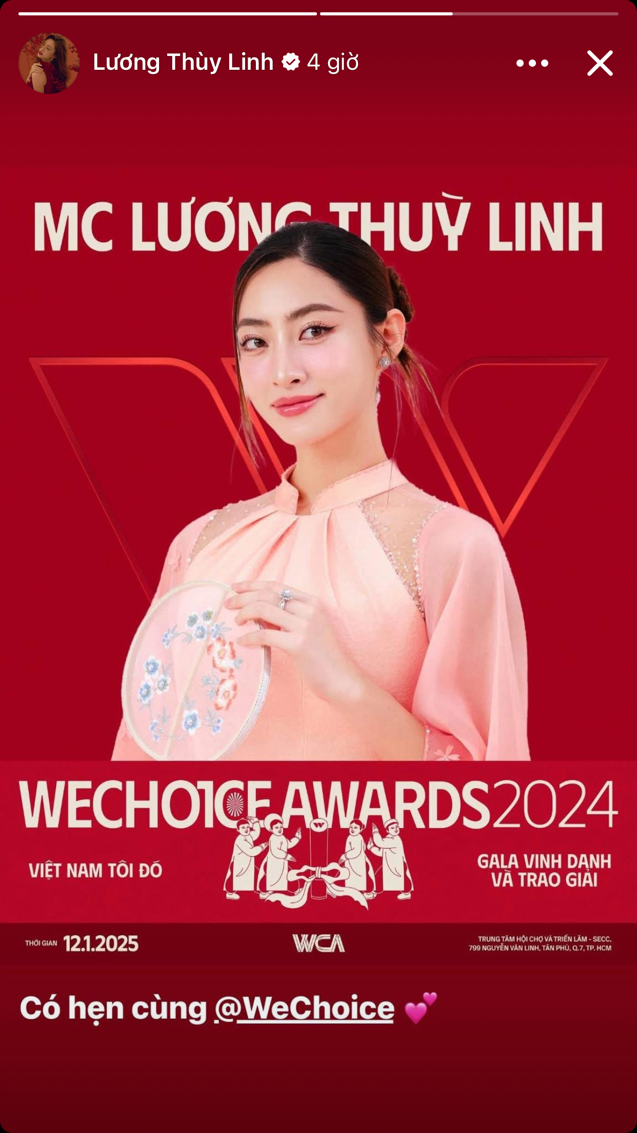 Cập nhật nóng trước thềm WeChoice Awards 2024: Thanh Hằng, Chi Pu, Nhã Phương và dàn sao rộn ràng check-in,