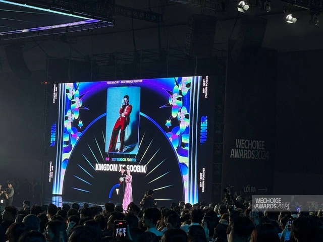 KINGDOM - fandom của SOOBIN xuất sắc giành chiến thắng ở BFF - Best Fandom Forever, hạng mục mới toanh của WeChoice Awards 2024- Ảnh 1.