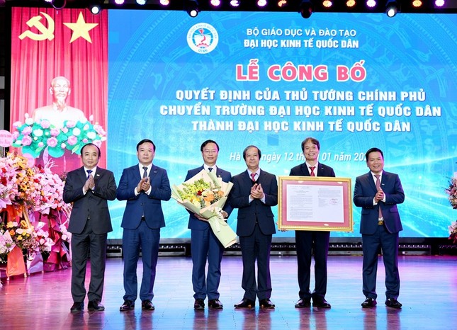 Trường Đại học Kinh tế Quốc dân chuyển thành Đại học Kinh tế Quốc dân- Ảnh 1.