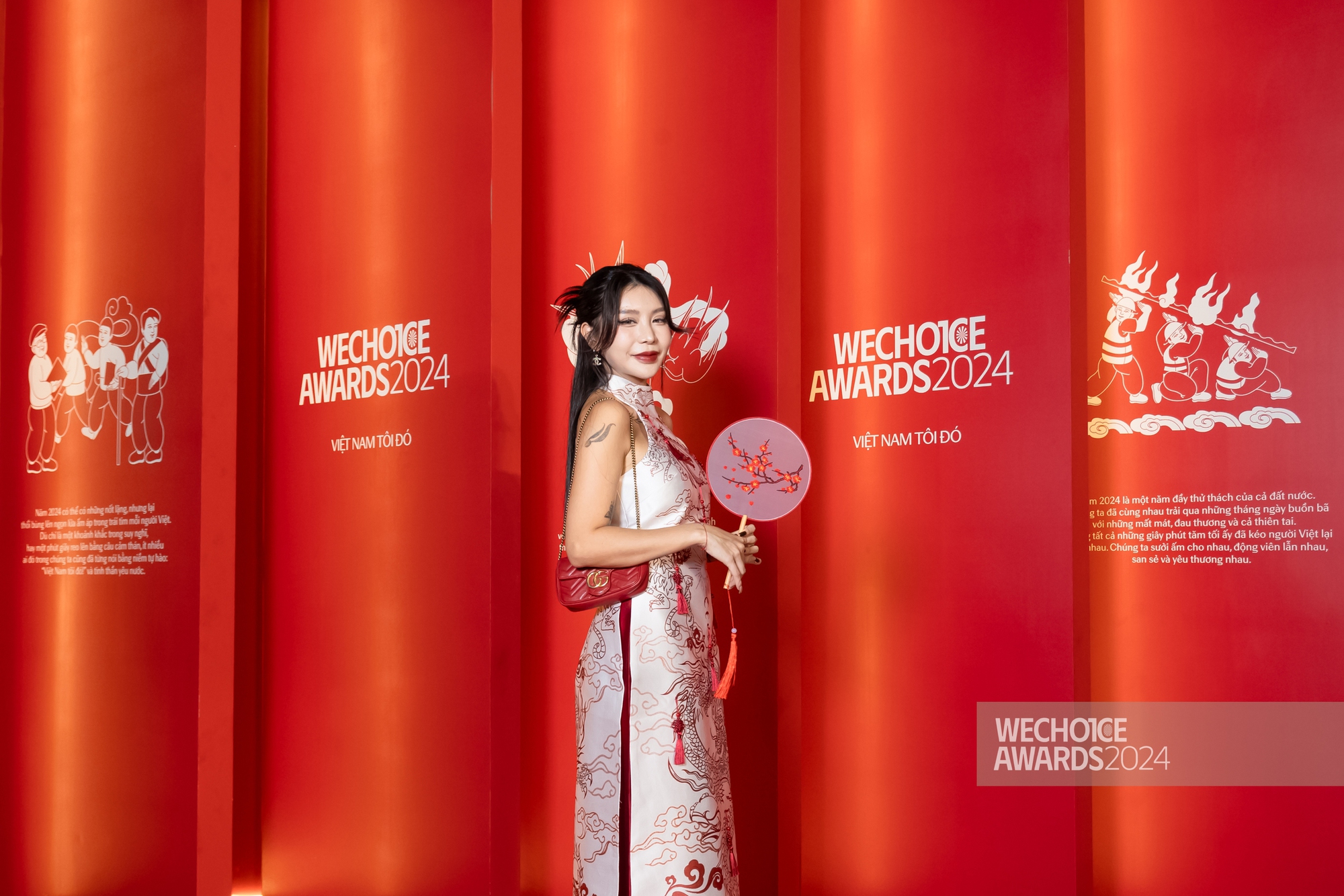 Cuộc chiến phụ kiện áo dài của vũ trụ mỹ nữ tại WeChoice Awards 2024 đẹp không tưởng!- Ảnh 17.