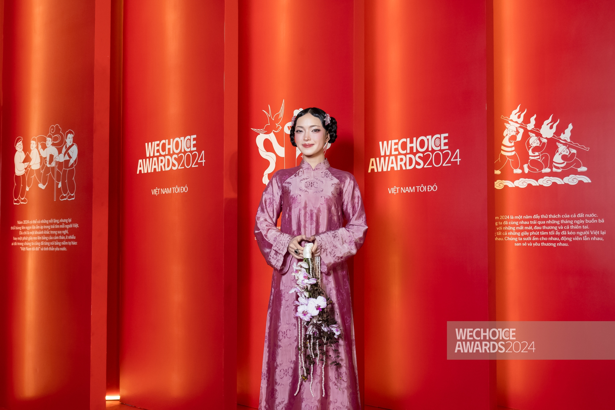 Cuộc chiến phụ kiện áo dài của vũ trụ mỹ nữ tại WeChoice Awards 2024 đẹp không tưởng!- Ảnh 12.