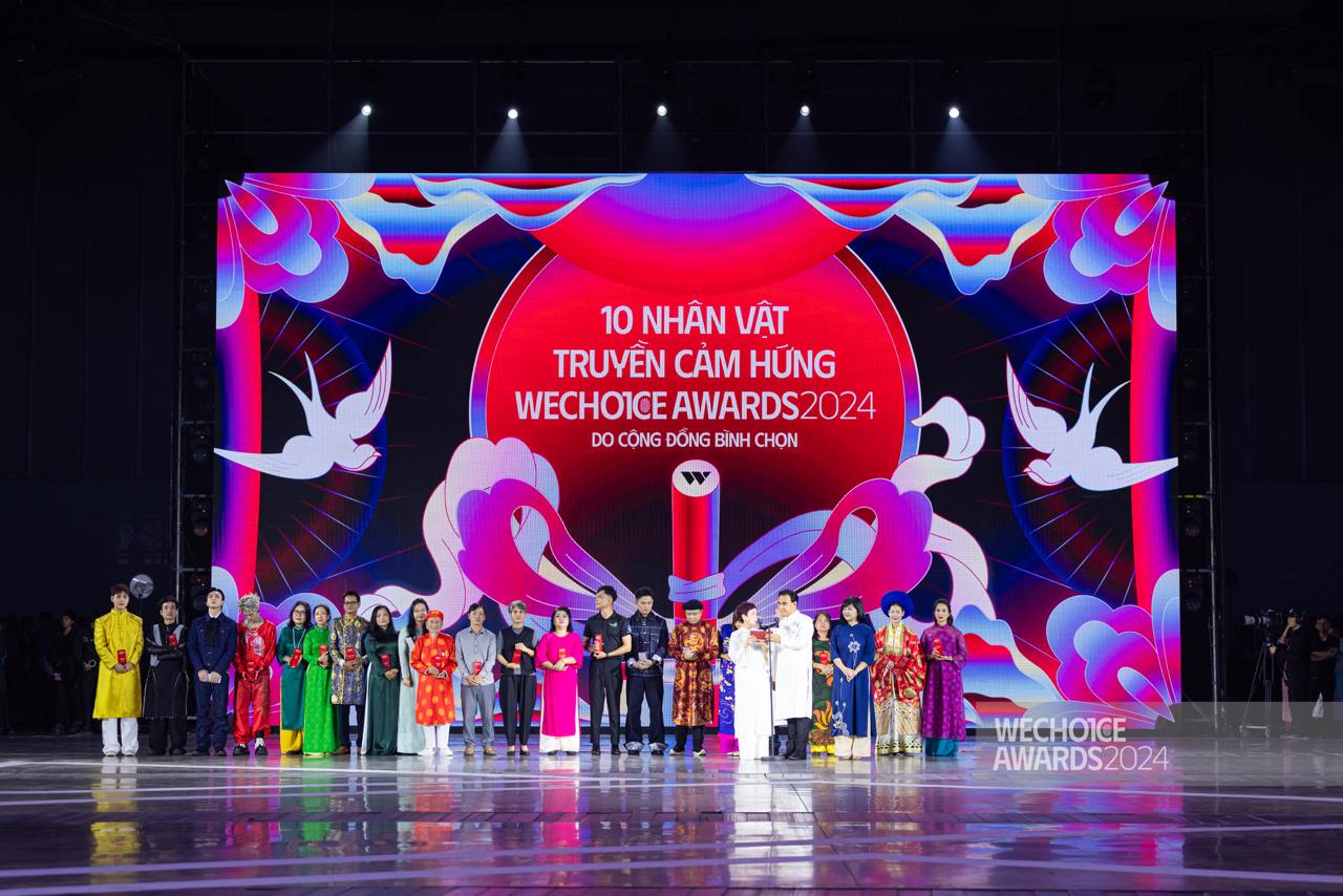 WeChoice Awards 2024: Công bố 10 Nhân vật truyền cảm hứng của năm!- Ảnh 1.