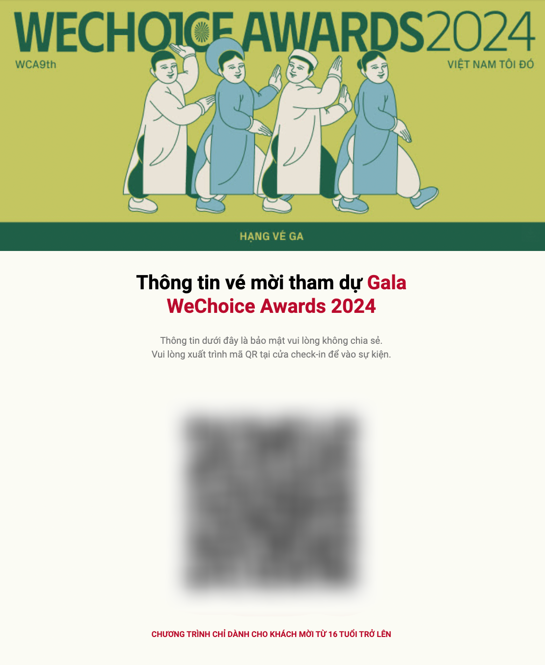 Cảnh báo tình trạng phe vé, vé chợ đen trước thềm Gala WeChoice Awards 2024- Ảnh 7.