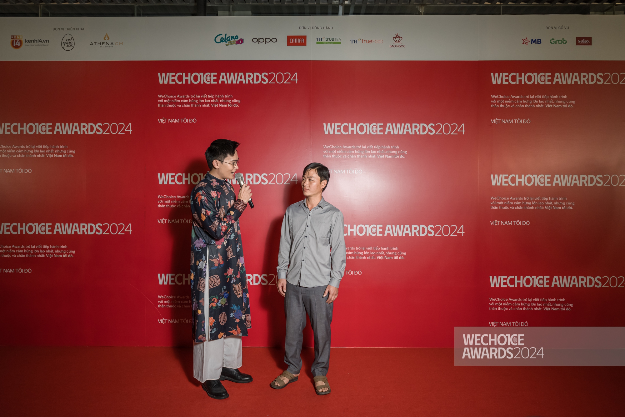 Các nhân vật truyền cảm hứng của WeChoice Awards 2024 xuất hiện bình dị trên thảm đỏ: "Mình không nghĩ việc mình làm đã truyền cảm hứng đến rất nhiều người"- Ảnh 4.