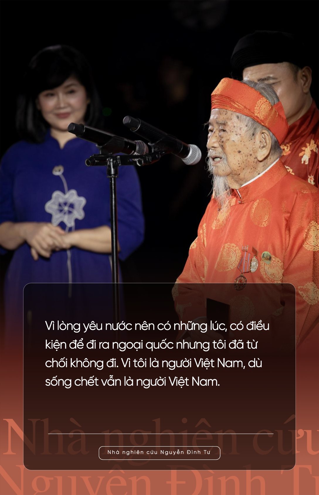 “Tôi là người Việt Nam, dù sống chết vẫn là người Việt Nam” - cụ ông 104 tuổi tự nhận lạc hậu và câu chuyện từ nhỏ tới giờ giữ nguyên 1 thứ quý giá- Ảnh 1.