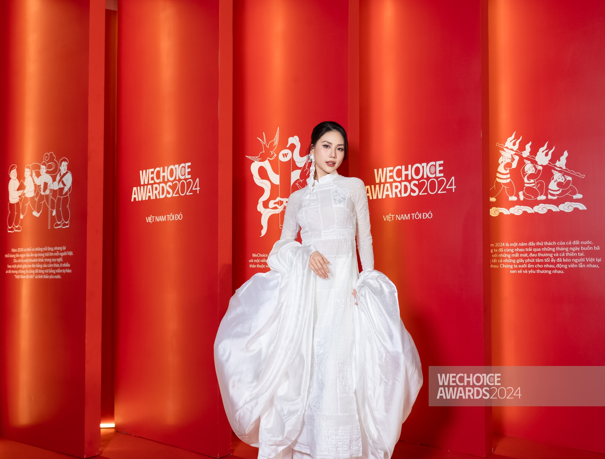 Siêu thảm đỏ đại hội áo dài hot nhất WeChoice Awards 2024: Nhã Phương - Trường Giang tình tứ, Trấn Thành hội ngộ dàn sao, dàn hậu đọ sắc nét căng!- Ảnh 26.