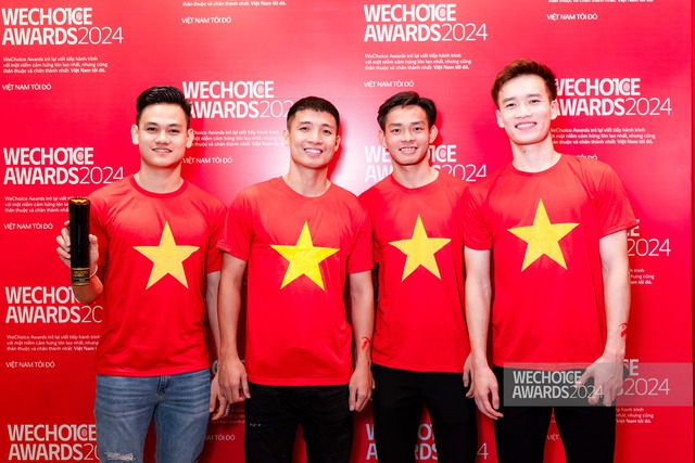 Danh thủ Hồng Sơn tại WeChoice Awards: 