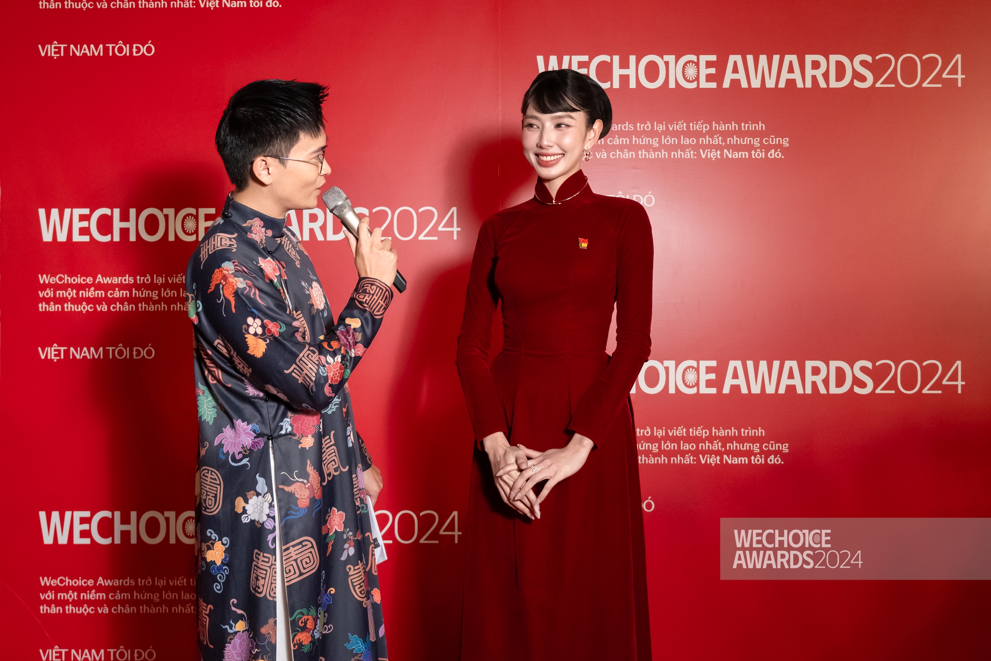 Siêu thảm đỏ đại hội áo dài hot nhất WeChoice Awards 2024: Nhã Phương - Trường Giang tình tứ, Trấn Thành hội ngộ dàn sao, dàn hậu đọ sắc nét căng!- Ảnh 13.