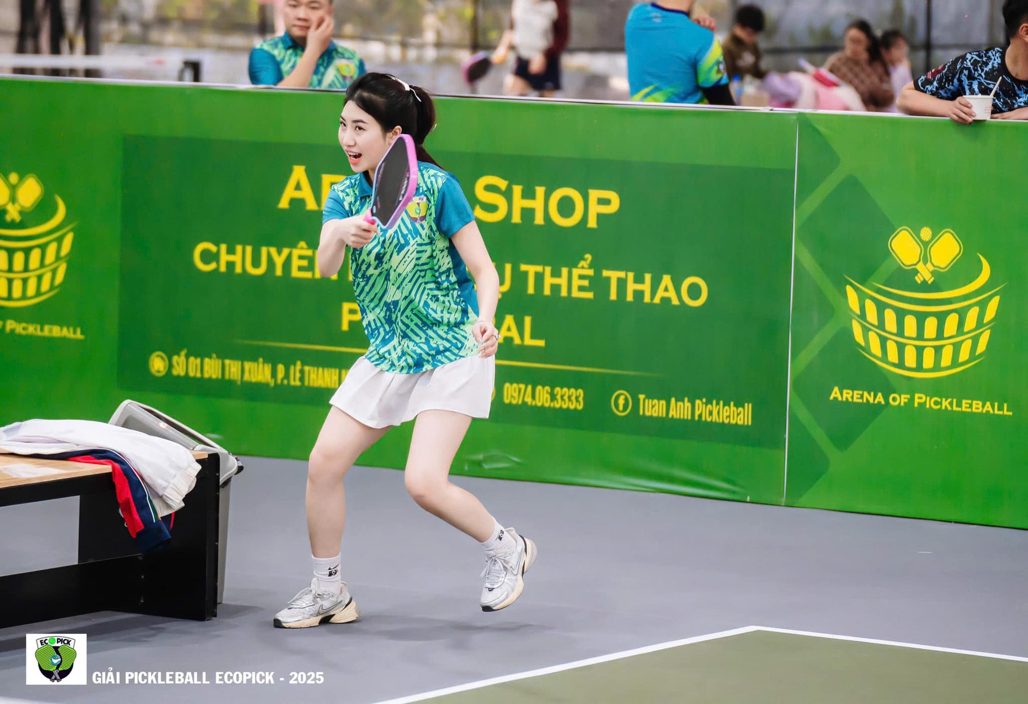 Em gái Văn Toàn thi đấu pickleball, kết quả bất ngờ- Ảnh 3.