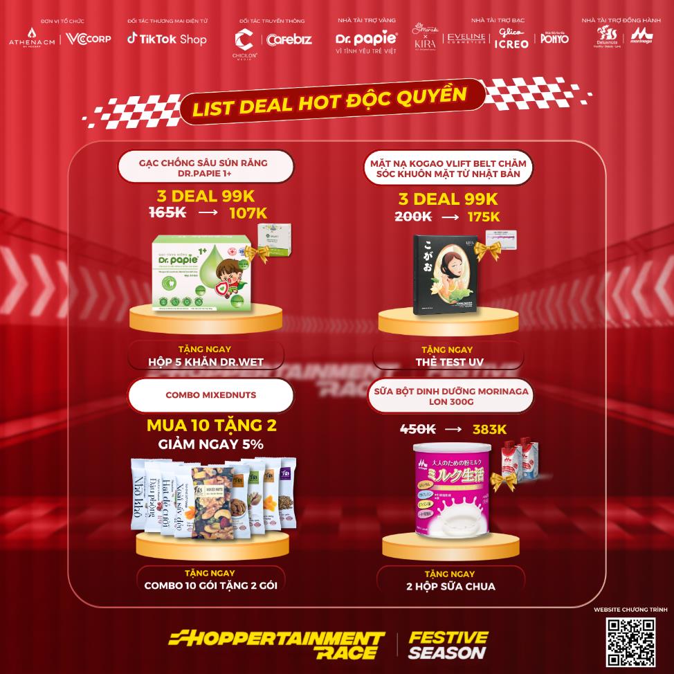 Đường đua Shoppertainment Race Festive 2024: bùng nổ ưu đãi, thỏa sức chốt đơn mùa lễ hội cuối năm- Ảnh 1.