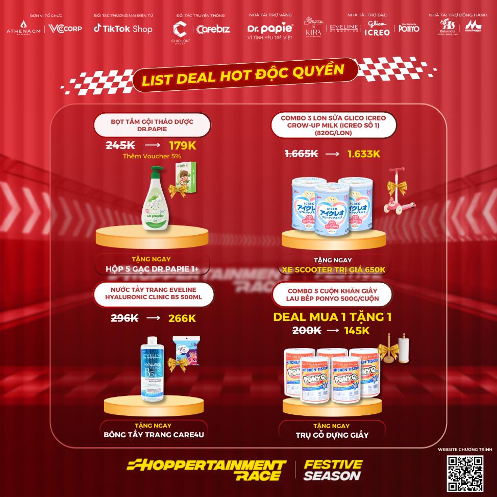 Đường đua Shoppertainment Race Festive 2024: bùng nổ ưu đãi, thỏa sức chốt đơn mùa lễ hội cuối năm- Ảnh 2.