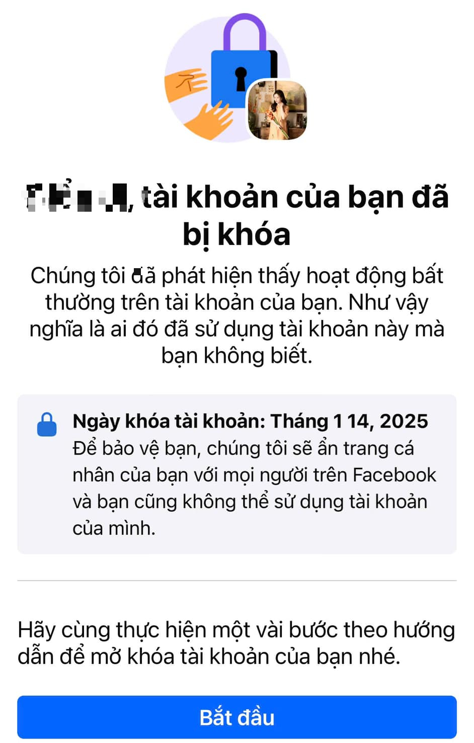 Vì sao tài khoản Facebook của nhiều người bất ngờ 